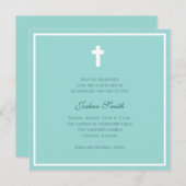 ブルー賛美ズ 招待状 (正面/裏面)