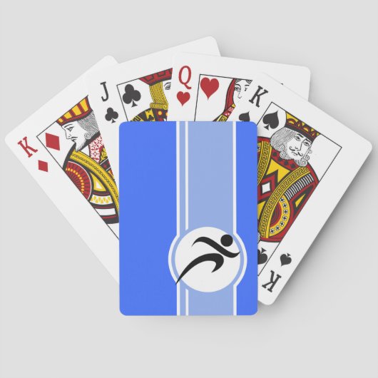 ブルー走 トランプ (裏面)