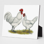 ブルー足チキンズ フォトプラーク (側面)