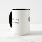 ブルー足チキンズ マグカップ (正面左)