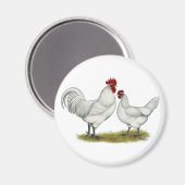 ブルー足チキンズ マグネット (正面/裏面)