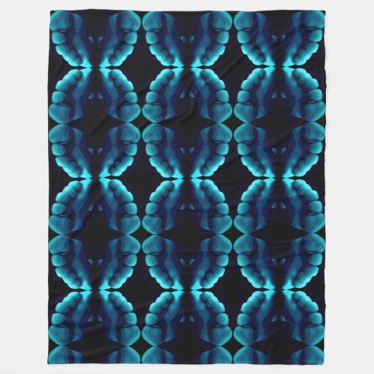 ブルー足2005年マーク·エドワード·ウェストフィールド(2016年-17年) フリースブランケット (正面)