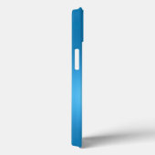 ブルー輝くダイヤモンドモバイル Case-Mate iPhoneケース (裏面 / 右)