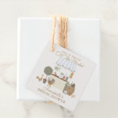 ブルー農家ズマーケットファームフレッシュブライダルシャワー フェイバータグ (インサイチュ)