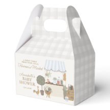 ブルー農家マーケットファームフレッシュベビーシャワー