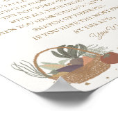 ブルー農家マーケットファームフレッシュ言わないベビーゲーム ポスター (角)