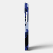 ブルー迷彩柄、iPhone 6/6sタフXtremeケース Case-Mate iPhoneケース (裏面 / 左)