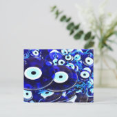 ブルー邪悪なアイアムレット ポストカード (スタンド正面)