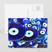 ブルー邪悪なアイアムレット ポストカード (正面/裏面)