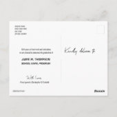 ブルー金ゴールドクラス2025卒業発表 ポストカード (裏面)