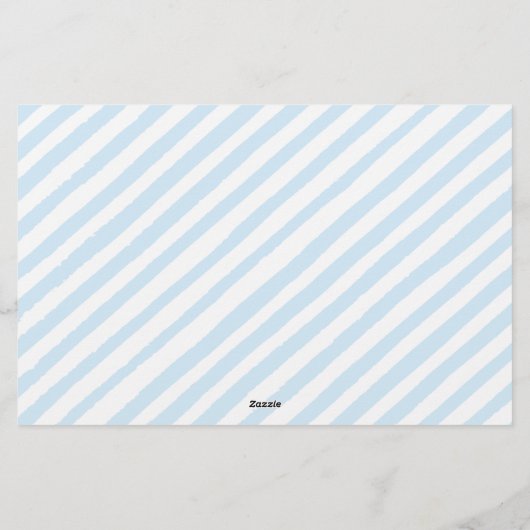 ブルー金ゴールドテディベア赤ちゃんシャワーアドバイスウィッシュカード 便箋 (裏面)