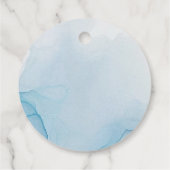 ブルー金ゴールドバタフライプリンセスキンセアニラ フェイバータグ (裏面)