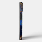 ブルー金ゴールドフェアリーファンタジーアート Case-Mate iPhoneケース (裏面 / 右)