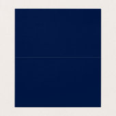 ブルー金ゴールドプロフェッショナルトレンディー 名刺 (内部フラット)