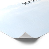 ブルー金ゴールドベビーの夢へようこそ ポスター (角)