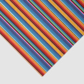 ブルー金ゴールドレッドメキシカンサラペ 薄葉紙 (詳細)