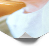 ブルー金ゴールド大学院写真2023年度卒業パーティー ポスター (角)