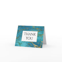 ブルー金ゴールド大理石ありがとう