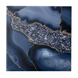 ブルー金ゴールド大理石瑪瑙モダンキッチンバスルーム タイル