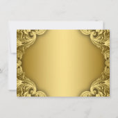 ブルー金ゴールド王子誕生会 招待状 (裏面)