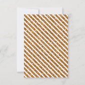 ブルー金ゴールド王室のプリンスクラウンバースデーパーティー サンキューカード (裏面)