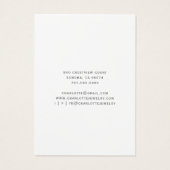 ブルー金ゴールド瑪瑙スクリプトネックレスブレスレット (裏面)