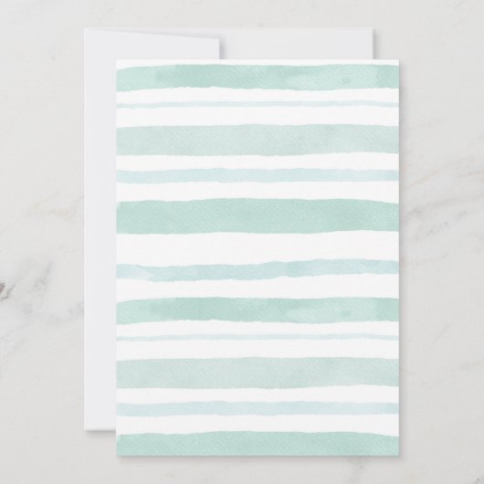 ブルー金ゴールド私たちのカボチャは1つの招待状を回している 招待状 (裏面)