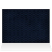 ブルー金ゴールド結婚のテーブル番号 (内部横(上))