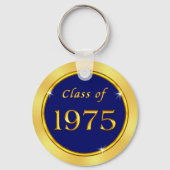 ブルー金ゴールド1975年級懇親会優遇 キーホルダー (裏面)