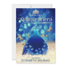 ブルー金ゴールド《写真》ぼけ味バタフライドレスキンセアニラ