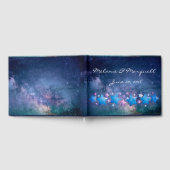 ブルー銀河系アンドスター結婚ズ ゲストブック (全面)