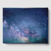 ブルー銀河系アンドスター結婚ズ ゲストブック (裏面)