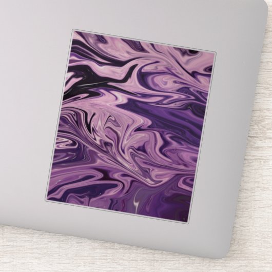 ブルー銀河系アートパターン シール (詳細)