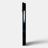 ブルー銀河系連続体コズミックスター誕生ブルーブラック Case-Mate iPhoneケース (裏面 / 左)