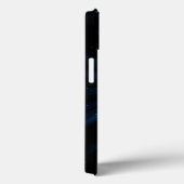 ブルー銀河系連続体コズミックスター誕生ブルーブラック Case-Mate iPhoneケース (裏面 / 右)