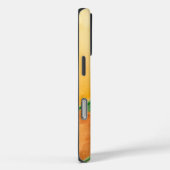 ブルー開花iPhone 16 Proケース – ボタニカルアート Case-Mate iPhoneケース (裏面 / 右)