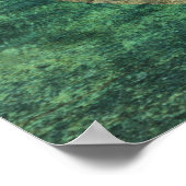 ブルー陰陽ポスター ポスター (角)