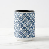 ブルー離れエレガンス ツートーンマグカップ (中央)