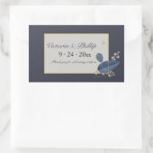 ブルー離れステッカー 長方形シール (バッグ)