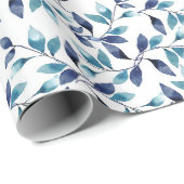 ブルー離れ紙 ラッピングペーパー (ロールコーナー)