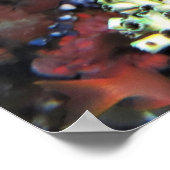 ブルー顔アンジェフィッシュ ポスター (角)