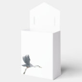 ブルー飛んでいる素晴らしヘロン フェイバーボックス (オープン)