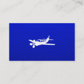 ブルー飛行機 名刺 (裏面)
