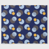 ブルー魔法 ラッピングペーパー (フラット)