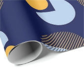 ブルー魔法 ラッピングペーパー (ロールコーナー)