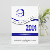 ブルー2014卒業招待状/発表 招待状 (スタンド正面)