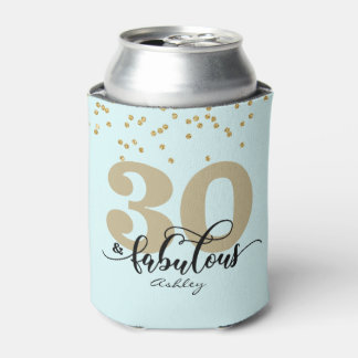 ブルー30と素晴らしい誕生日クーラーボックス 缶クーラー