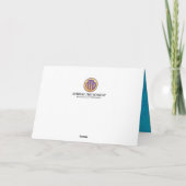 ブルー30 Decade誕生日 カード (裏面)