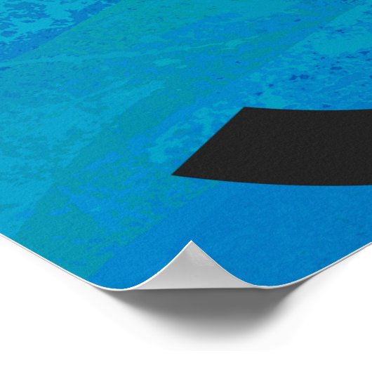 ブルー30 Decade誕生日 ポスター (角)