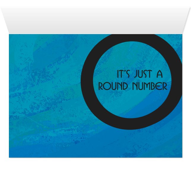 ブルー60 Decade誕生日 (内部横(下))